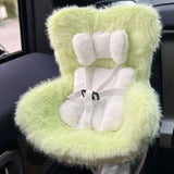 Cute Doll Mini Safety Seat Air Vent Clip Car Interior Decoration Accessories