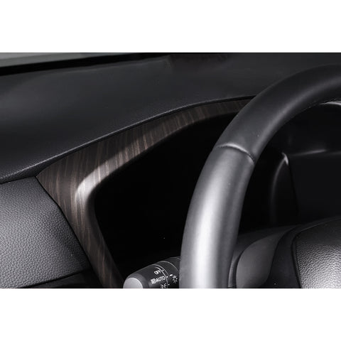 Wood/ Carbon Look Dashboard Meter Panel Frame Cover For Honda CRV 6th Gen 2023+