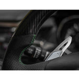 2x Aluminum Red Steering Wheel Paddle Shifter Extensions For Hyundai Genesis G70