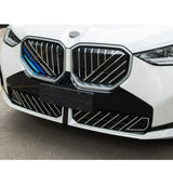 Tri-Colored Front Center Kidney Grille Strips Clip Cover For BMW X3 G45 2025-up