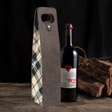 Portable Bottle Wine Gift Bag Champagne Beer Holder for Picnic Party, Christmas