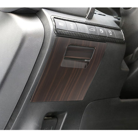 Wood Grain Glove Box Panel Molding Cover Trim For Toyota Camry 2018-2024