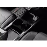 Carbon Fiber Style Center Console Cup Holder Panel Cover For Honda CR-V 17-20