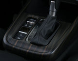Wood/ Carbon Style Console Gear Shift Panel Trim Accessories For Honda CRV 23-up