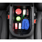 Interior Center Console Armrest Box Storage Container Holder Tray Organizer Divider, Compatible with Toyota Rav4 2019-2023
