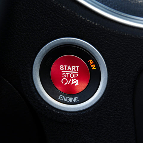 Alloy Engine Start Stop Push Button Cover For Dodge Charger Challenger 2010-2022