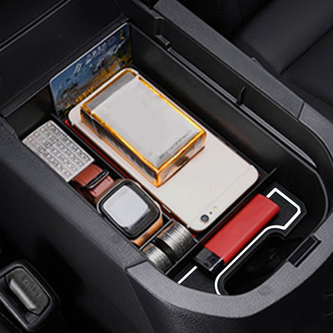 Anti-slip Armrest Secondary Storage Tray Organizer For Toyota RAV4 2019-2023