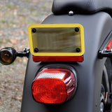 x xotic tech Motorcycle Silicone License Plate Frames, Motorbike License Plate Holder, Rust Proof, Rattle Proof, Weather Proof