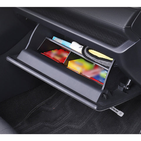 Center Console Glove Box Divider Storage Organizer Tray For Toyota RAV4 2019-23