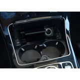 Center Console Dual Water Cup Holder For Mercedes Benz C E Class W205 X205 X253