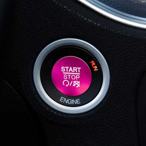 Alloy Engine Start Stop Push Button Cover For Dodge Charger Challenger 2010-2022