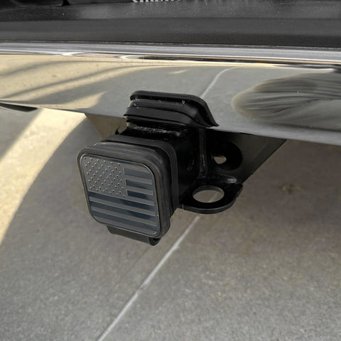 x xotic tech 2 Inch Universal American Flag Tow Hitch Covers, Trailer Hitch Cover Tube Plug Insert, Car Exterior Accessories, Receiver Tube Hitch Plug