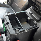 x xotic tech Center Console Organizer Compatible with Jeep Wrangler JL JLU 2018-up & Gladiator JT Truck 2020-up, Insert Tray Armrest Storage Box Interior Accessories