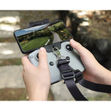 x xotic tech No Disassembly Tablet Holder Compatible with RC-N1/RC-N2/RC-N3 Controller of DJI Flip/Neo/Mini 4K/ 2 SE/Air 3/ Mini 3/4 Pro, Foldable Smartphone Ipad Stand Mount Holder Bracket Lanyard