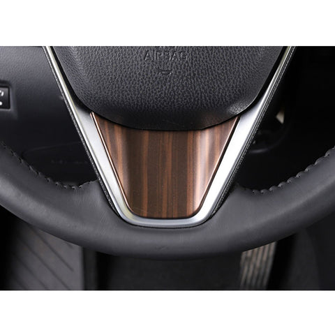 Wood Grain Steering Wheel Button Cover Trim For Toyota Camry 2018-2024