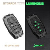 x xotic tech Mech Style Heavy Metal Key Fob Cover Compatible with Honda Civic, Accord, CR-V, HR-V, Pilot 2022–2026, Zinc Alloy Key Case Protector Shell Keychain