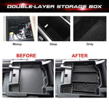 For Dodge RAM 1500/2500/3500 2019+ Armrest Storage Container Box Organizer Tray