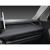 Wood Grain Dashboard Side Air Vent Cover Trims For Toyota RAV4 2019-2024