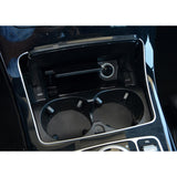 Set Console Armrest Storage Box Water Cup Holder For Mercedes Benz C GLC Class