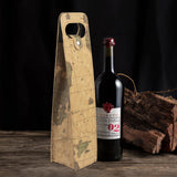 Portable Bottle Wine Gift Bag Champagne Beer Holder for Picnic Party, Christmas