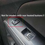 Wood/ Carbon Look Window Control Panel Cover Switch Trim For Honda CRV 2023-2027