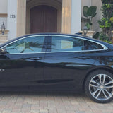 For 2016-2023 Chevrolet Malibu 6PCS Black Pillar Posts Door Trim Piano Cover Kit