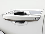 Chrome Door Handle Bowl Window Pillar Posts Cover Trim For Honda Civic 16-2021