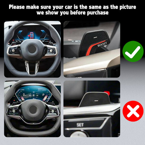 Paddle Shifter Extension Decor Cover For BMW 5 Series G60 2024-up X1 U11 X3 G45