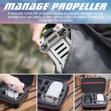 x xotic tech Propellers Holder Guard Prop Blade Stabilizer Compatible with  DJI Mavic Mini 4K/Mavic Mini/Mini 2/Mini SE/Mini 2 SE, 2Pcs Propeller Guard Strap Protector