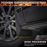 x xotic tech 4PCS Car Front & Rear Mud Flap Splash Guards Fender Flare Mudguard Dirt Slush Trap Protector w/Hardware Accessories Compatible with Mazda CX-30 CX30 2020 2021 2022 2023 2024 2025