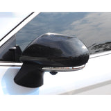 Carbon Fiber Look Door Side Rear View Mirror Cover Trim For Toyota Camry 2018-26