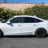 For Honda Civic Sedan 2022-up 6PCS Black Pillar Posts Door Trim Piano Cover Kit