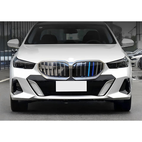 Tri-Colored Front Kidney Grille Strips Clip Cover For BMW 5 Series G60 2024-up