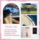 x xotic tech JDM Devil Shaped Tsurikawa Subway Train Bus Handle Straps Drift Charm Rear Bumper Warning Loops Ring for Cars, SUV Interior Exterior Decoration