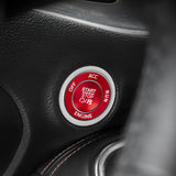 Engine Push Button Air Conditioner Switch Cover CD Knob Ring For Dodge Charger