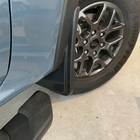 x xotic tech Mud Flaps Splash Guard Compatible with Ford Ranger 2024 2025 2026 Front & Rear Mudguards Fender Flare Dirt Slush Trap Protector Set Pickup Truck Accessories(4PCS)