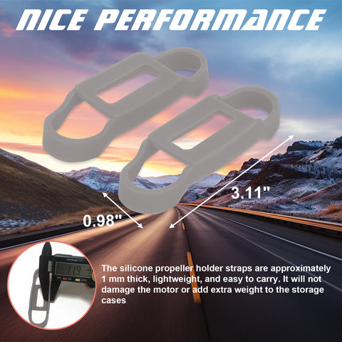 x xotic tech Propellers Holder Guard Prop Blade Stabilizer Compatible with  DJI Mavic Mini 4K/Mavic Mini/Mini 2/Mini SE/Mini 2 SE, 2Pcs Propeller Guard Strap Protector