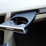 Real Carbon Fiber Copilot Cup Holder Strip Trim For BMW 3 Series E90 E92 E91 E93 2005-12