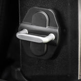 Door Lock Cover Trim Protection Kit Decor For Jeep Wrangler JL JLU 2018-up Black