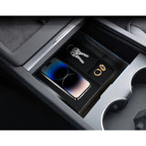 Center Console Organizer Tray Hidden Storage Box For Tesla Model 3/Y 2025 2026