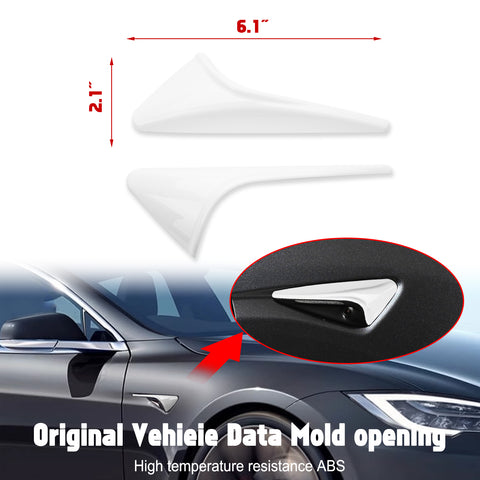 HW4.0 Side Camera Turn Signal Covers For Tesla Model 3 Y 2024