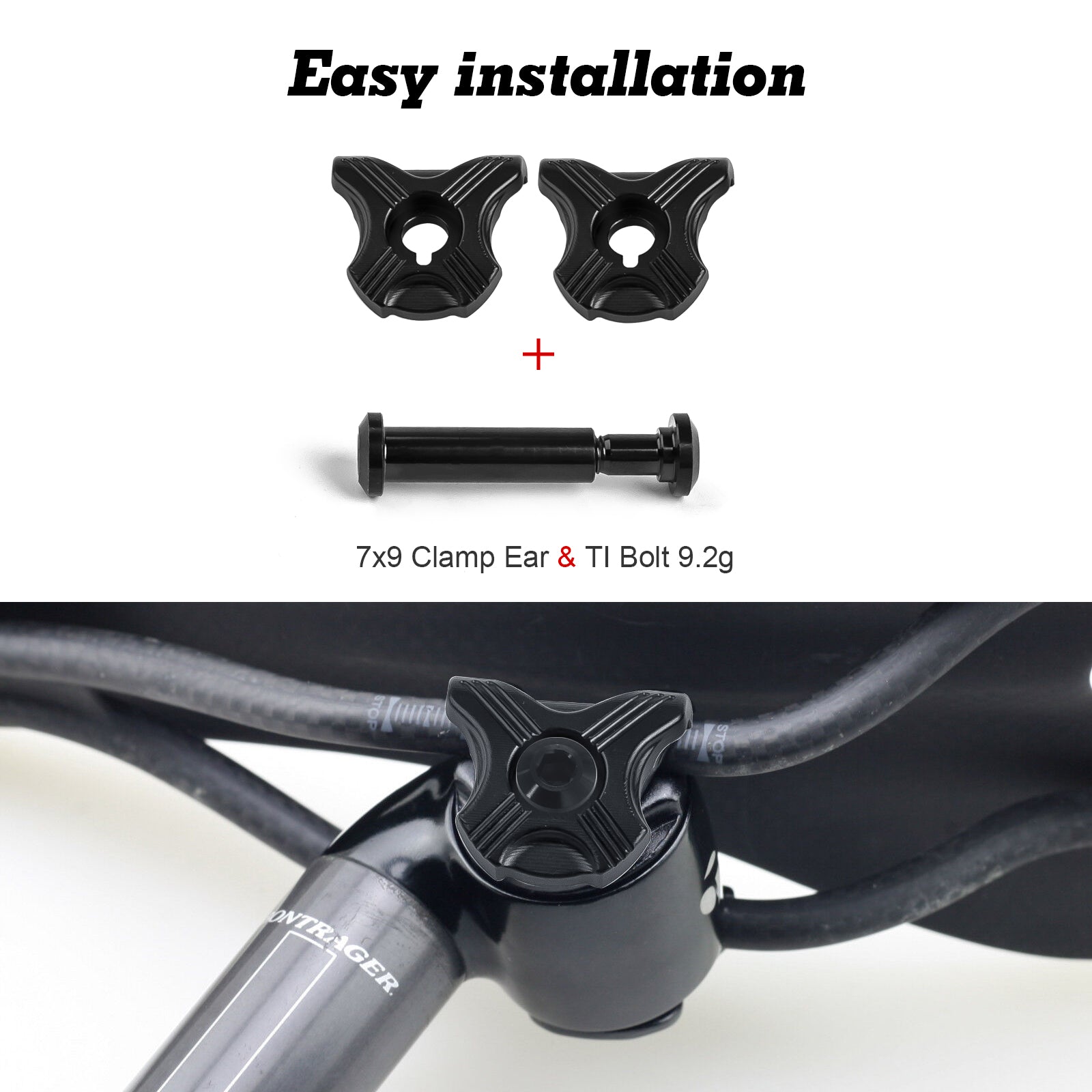 MORSETTO REGGISELLA QR Facile Da Usare Per Tubo Sedile 31 8/34 9 Mm MTB - Foto 12