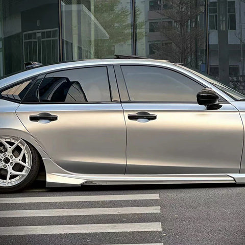 For Honda Civic Sedan 2022-up 6PCS Black Pillar Posts Door Trim Piano Cover Kit