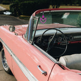 x xotic tech JDM Devil Shaped Tsurikawa Subway Train Bus Handle Straps Drift Charm Rear Bumper Warning Loops Ring for Cars, SUV Interior Exterior Decoration