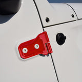 x xotic tech Door Hinge Cover Trim Decoration Exterior Accessories Compatible with Jeep Wrangler JL JLU 2018-up & Gladiator JT Truck 2020-up (8Pcs)