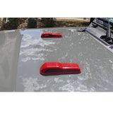 x xotic tech Front Engine Hood Hinge Cover Trim Decoration Exterior Accessories Compatible with Jeep Wrangler JL JLU 2018-up & Gladiator JT Truck 2/4 Door 2020-up (2Pcs)
