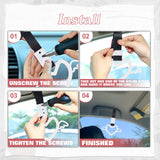 x xotic tech JDM Angel Wing Shaped Tsurikawa Subway Train Bus Handle Straps Drift Charm Rear Bumper Warning Loops Ring for Cars, SUV Interior Exterior Decoration