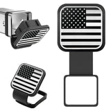 x xotic tech 2 Inch Universal American Flag Tow Hitch Covers, Trailer Hitch Cover Tube Plug Insert, Car Exterior Accessories, Receiver Tube Hitch Plug