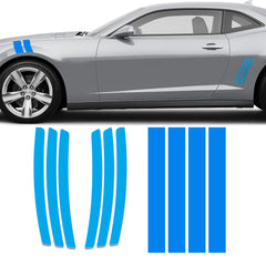 Racing Style Side Vent Fender Stripes Decal Cover For Chevrolet Camaro 2010-15