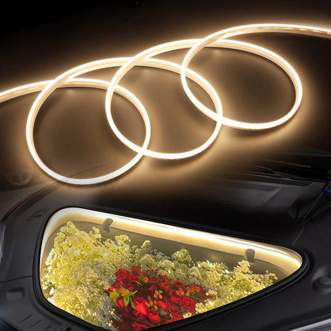 For Tesla Model S 2018-2020 Front Trunk Led Flexible Ambient Lights Decoration